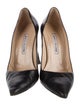 Manolo Blahnik Leather Pumps