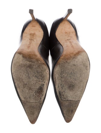 Manolo Blahnik Leather Pumps