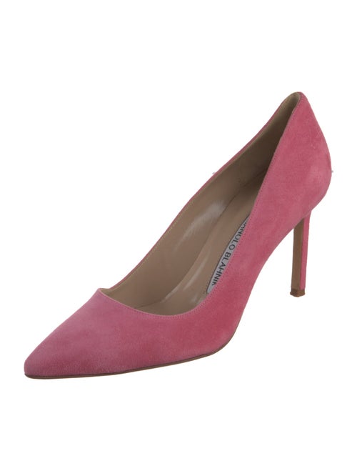 Manolo Blahnik Suede Pumps