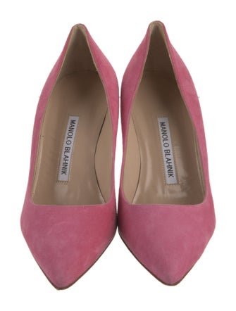 Manolo Blahnik Suede Pumps