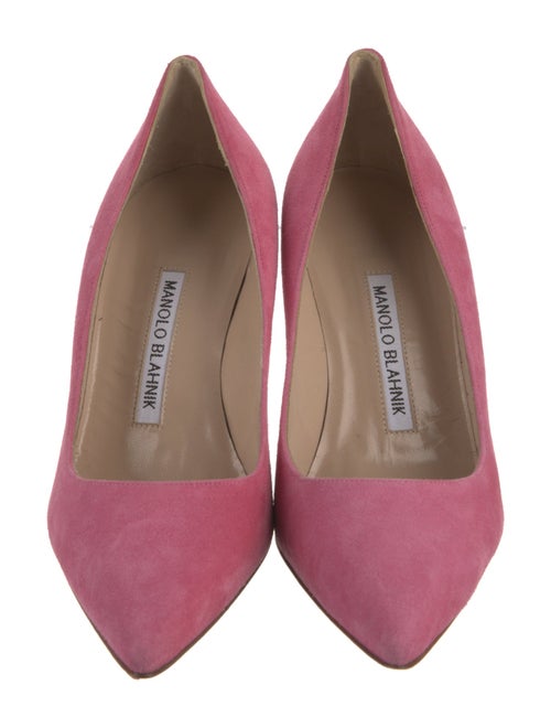 Manolo Blahnik Suede Pumps