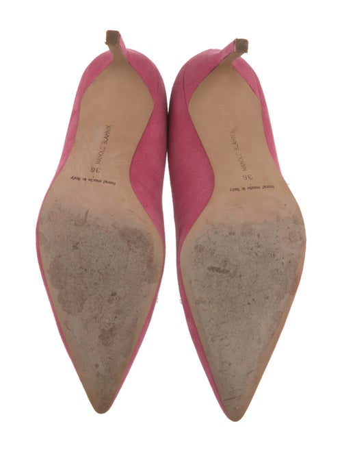 Manolo Blahnik Suede Pumps