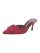 Manolo Blahnik Suede Mules