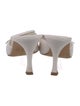 Manolo Blahnik Canvas Mules