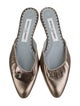 Manolo Blahnik Satin Mules