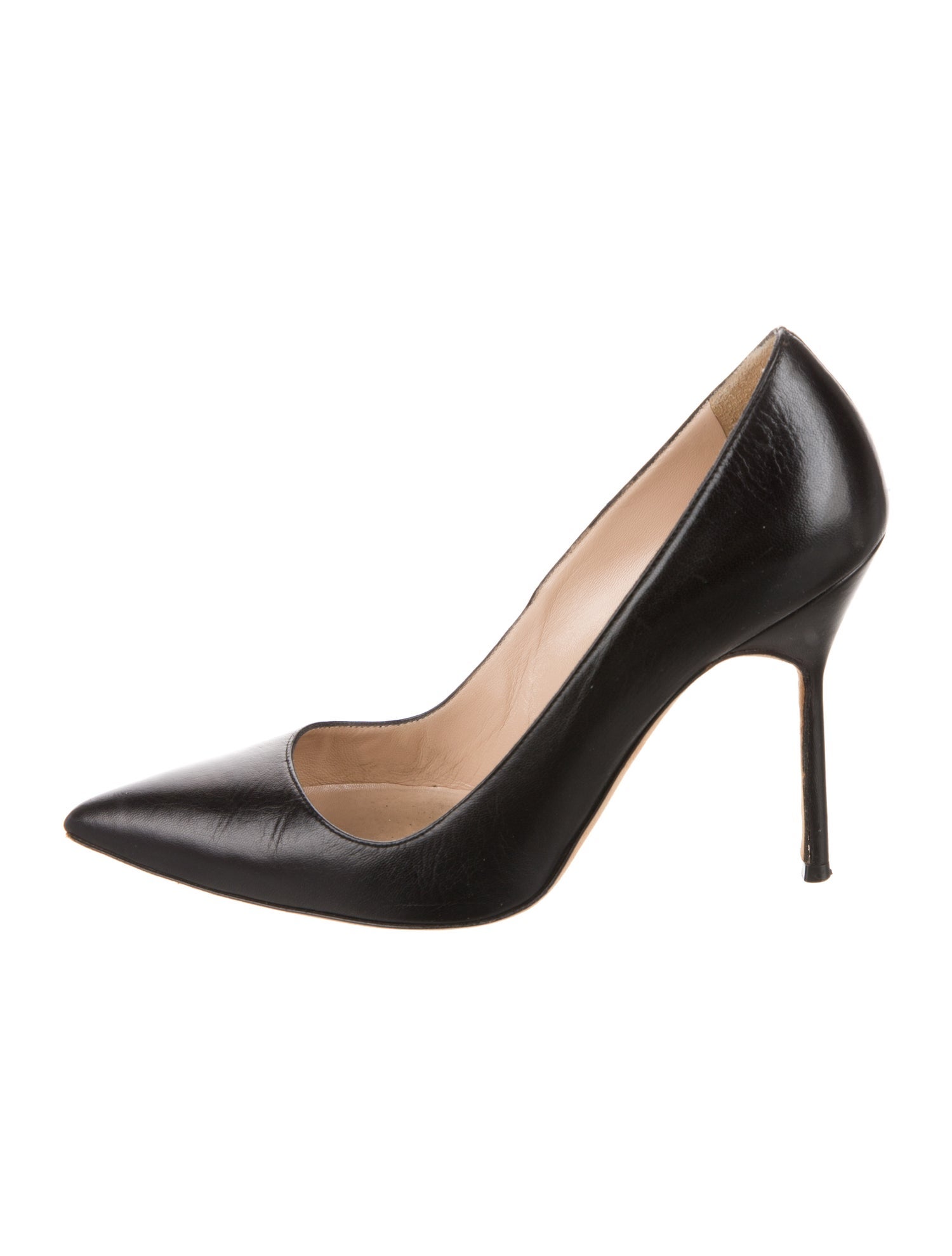 Manolo Blahnik Leather Pumps