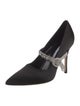 Manolo Blahnik Satin Pumps