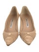 Manolo Blahnik Leather Pumps