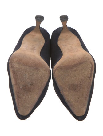 Manolo Blahnik Suede Pumps