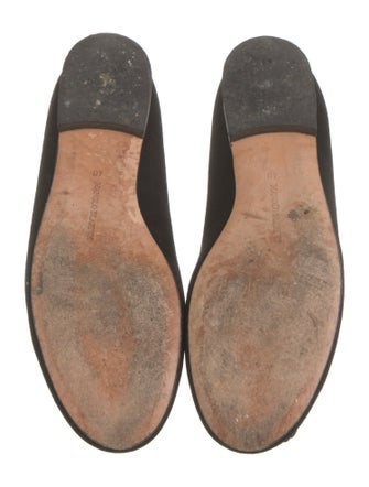 Manolo Blahnik Suede Flats