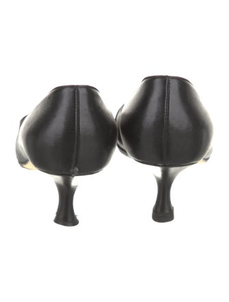 Manolo Blahnik Leather Pumps