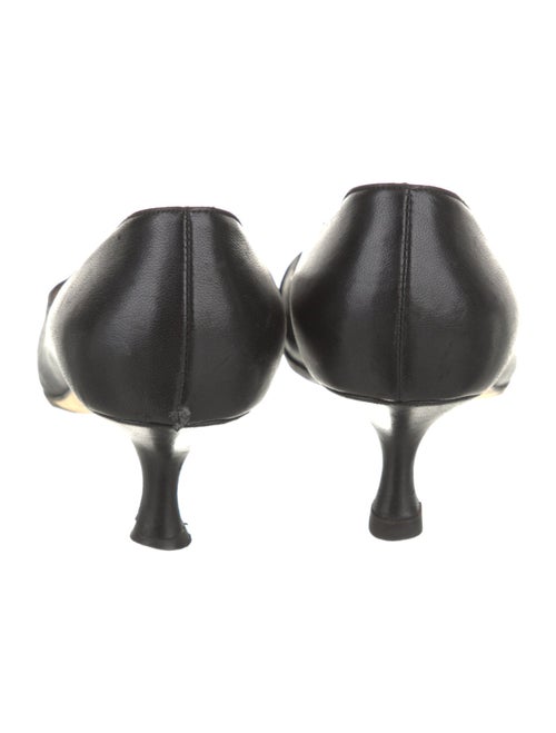Manolo Blahnik Leather Pumps
