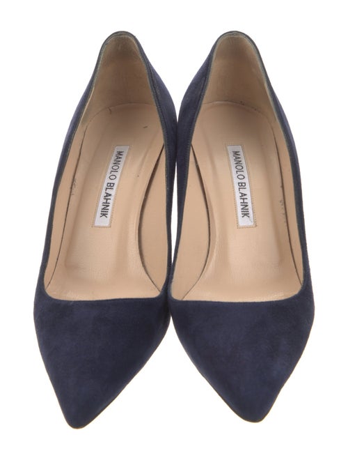 Manolo Blahnik Suede Pumps