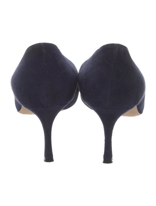 Manolo Blahnik Suede Pumps
