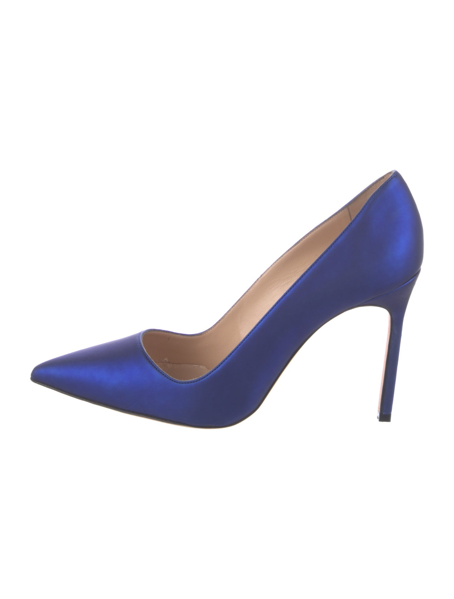 Manolo Blahnik Satin Pumps