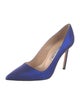 Manolo Blahnik Satin Pumps