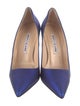 Manolo Blahnik Satin Pumps