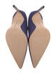 Manolo Blahnik Satin Pumps