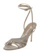 Manolo Blahnik Glitter Glitter Accents Sandals