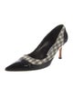 Manolo Blahnik Patent Leather Printed Pumps