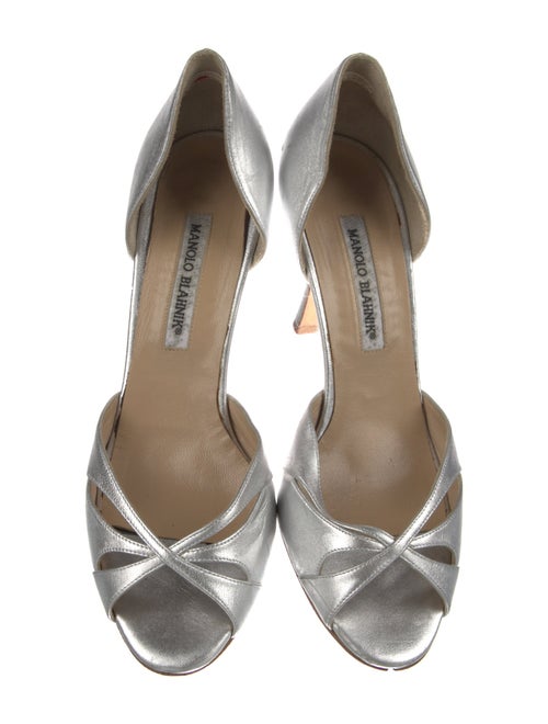 Manolo Blahnik Leather Sandals