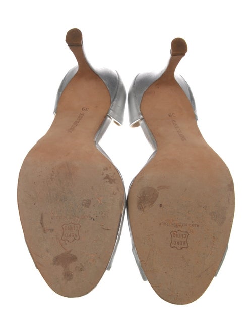 Manolo Blahnik Leather Sandals