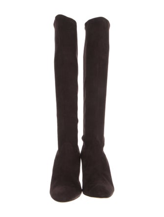Manolo Blahnik Suede Boots