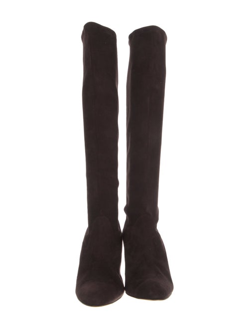 Manolo Blahnik Suede Boots