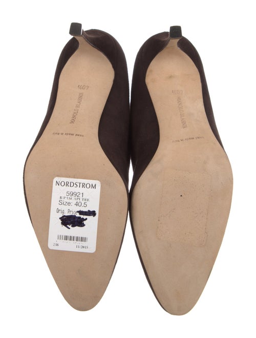 Manolo Blahnik Suede Boots