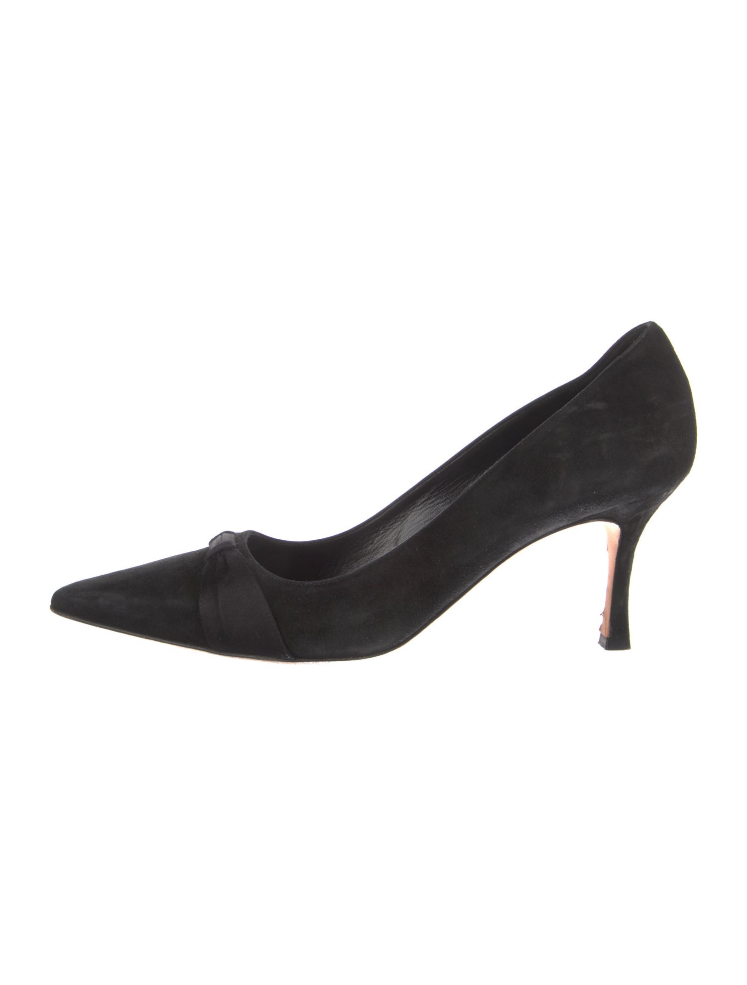 Manolo Blahnik Suede Pumps