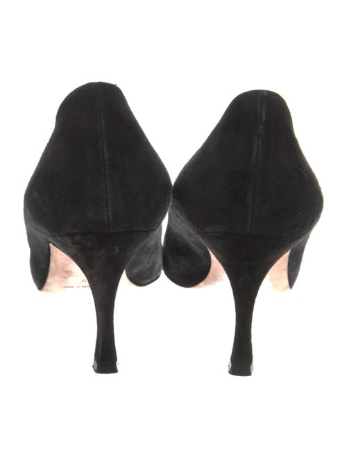 Manolo Blahnik Suede Pumps