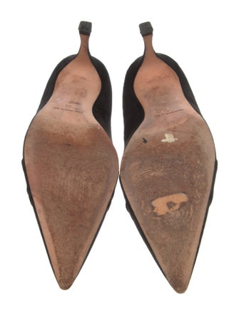 Manolo Blahnik Suede Pumps
