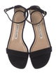 Manolo Blahnik Suede Sandals