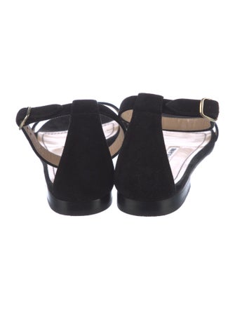 Manolo Blahnik Suede Sandals