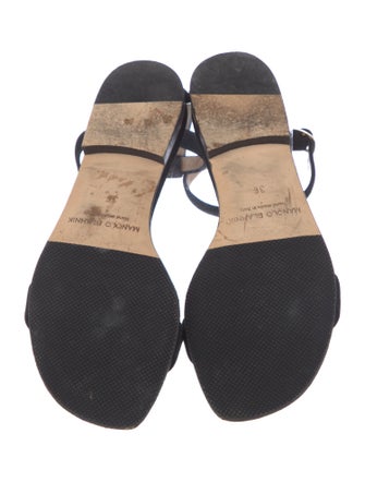 Manolo Blahnik Suede Sandals