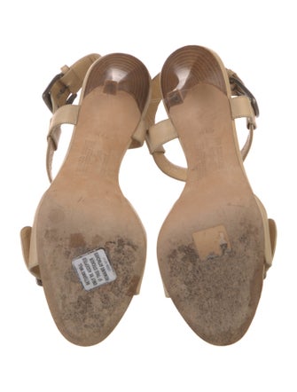 Manolo Blahnik Leather Sandals