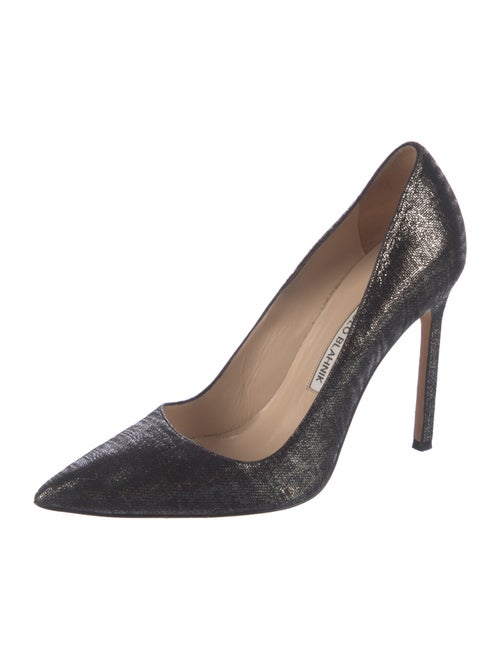 Manolo Blahnik Suede Pumps