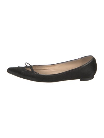 Manolo Blahnik Ponyhair Flats