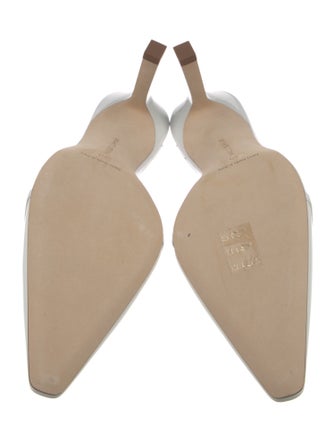 Manolo Blahnik Patent Leather Mules