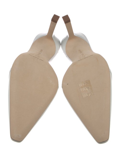 Manolo Blahnik Patent Leather Mules