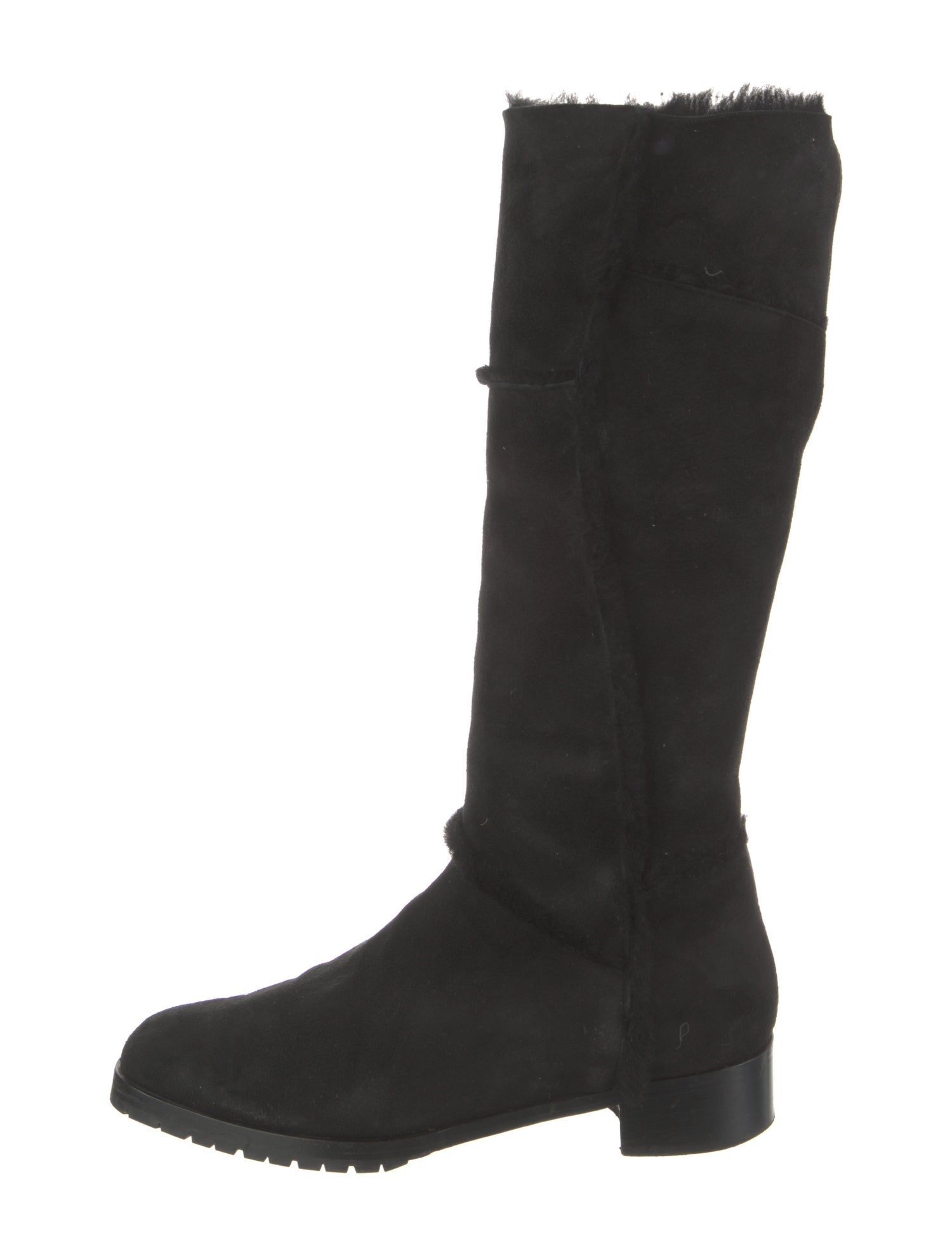 Manolo Blahnik Suede Riding Boots