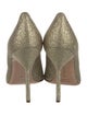 Manolo Blahnik Glitter Glitter Accents Pumps