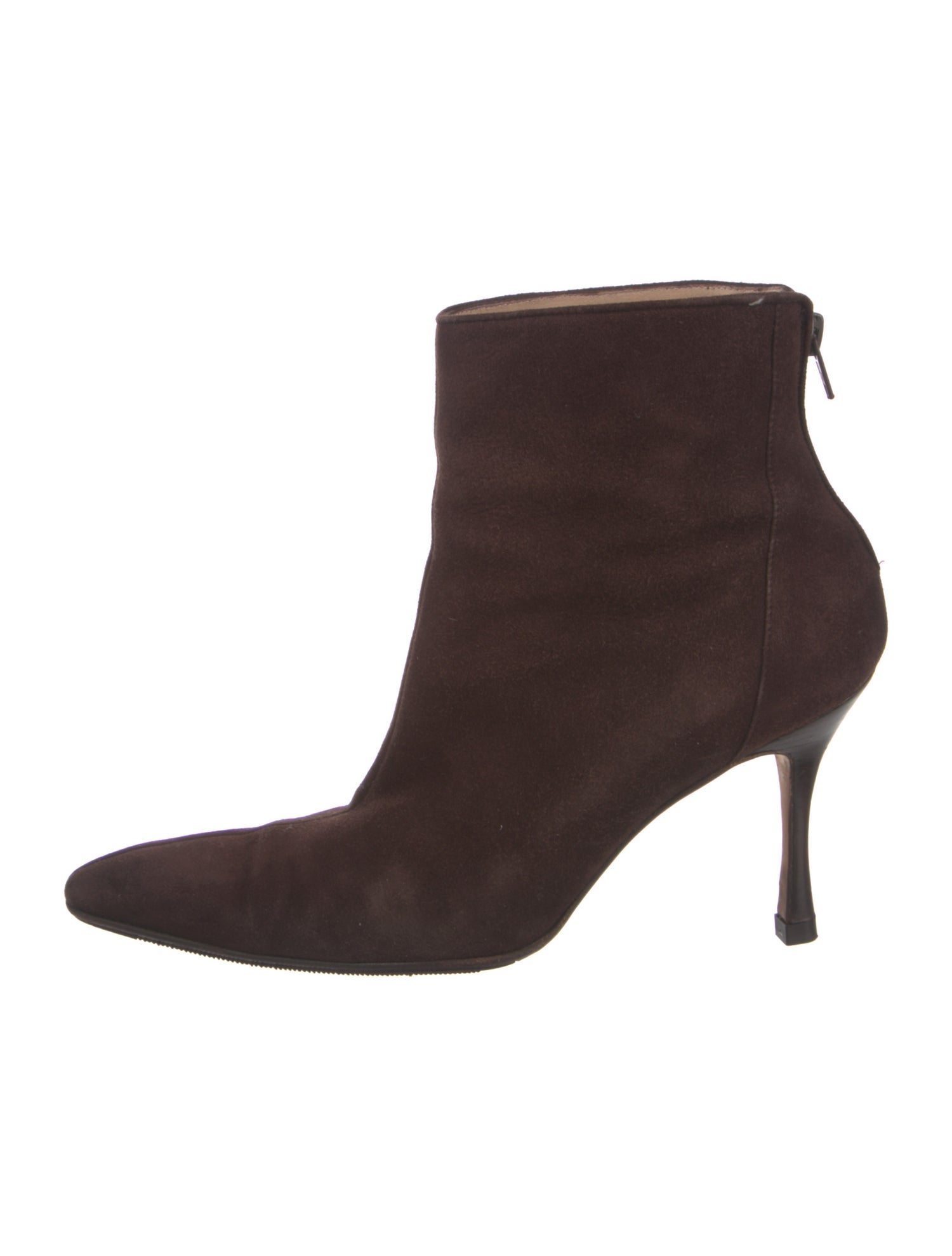 Manolo Blahnik Suede Boots