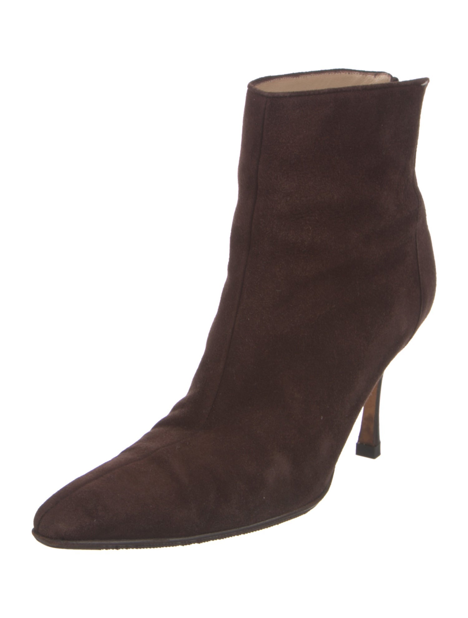Manolo Blahnik Suede Boots