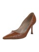 Manolo Blahnik Leather Pumps