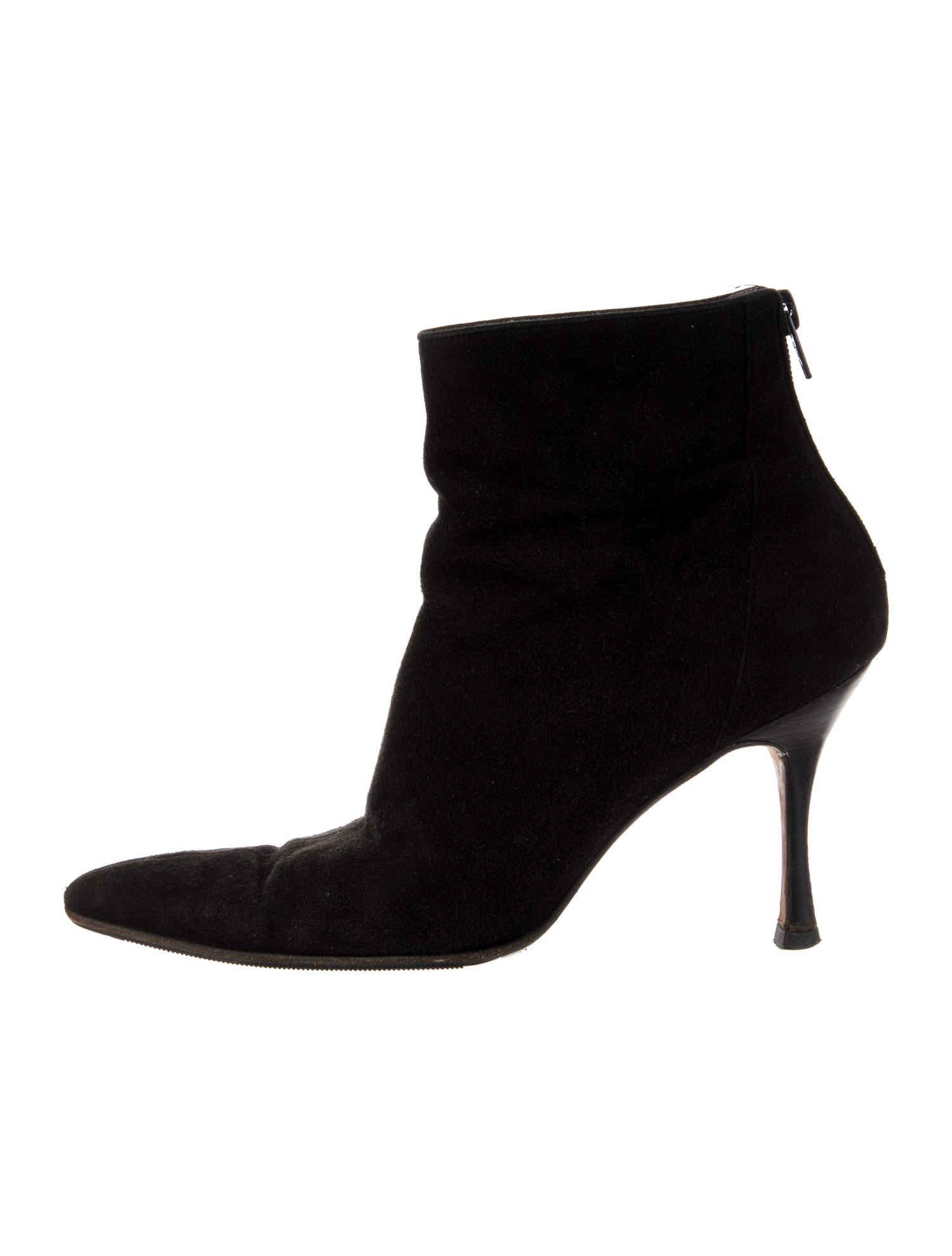 Manolo Blahnik Suede Boots