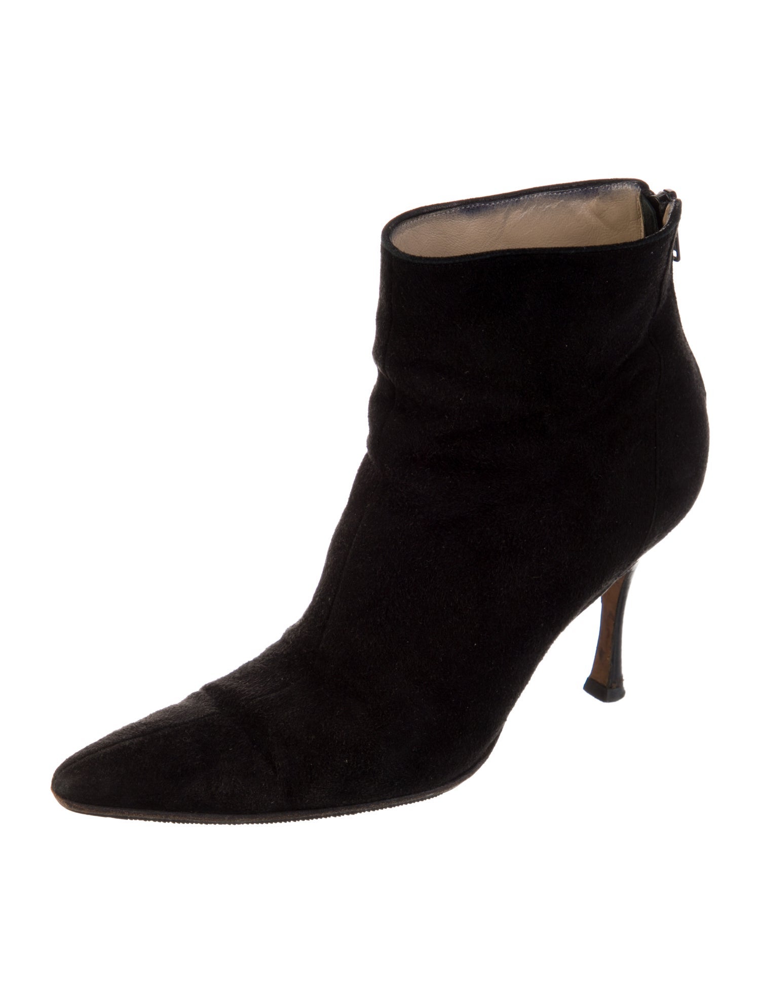 Manolo Blahnik Suede Boots
