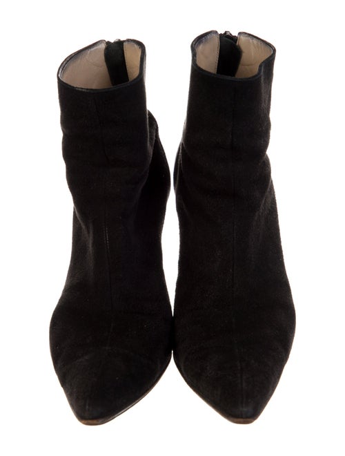 Manolo Blahnik Suede Boots