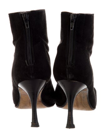 Manolo Blahnik Suede Boots