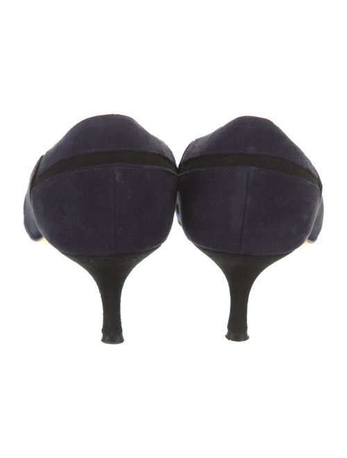 Manolo Blahnik Suede Pumps